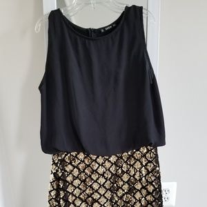 SHEIN Dresses - Black and gold sequin party dress SHEIN Dresses - Black and gold sequin party dress